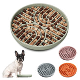 AXEFUN Slow Feeder Bowl maze-pattern design promotes paced eating