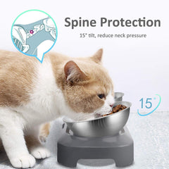 AYADA stainless steel bowl features removable base for quick cleaning
