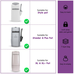 AYKEME odor-locking refills deliver strong odor control for a fresher home.