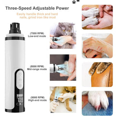 Ayland Heusom Silent Groom Pro nail grinder side-handle ergonomic grip