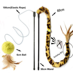 AZOFFYIU indoor play set helps energize cats during rainy days