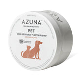 Azuna pet odor eliminator pod front view demonstrating compact, room-ready design for odor control