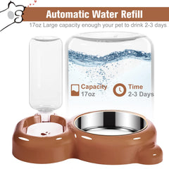 Azwraith detachable stainless-steel bowl close-up shows durable, easy-clean design.