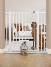 BABELIO 36in extra-tall gate with extensions for tall toddlers and large pets