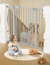 BABELIO 36-inch tall gate front view for safe stair access