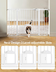 BABELIO double-lock mechanism keeps gate secure against curious kids