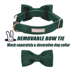 Babole Pet Green Corduroy texture highlights soft skin-friendly material