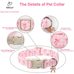 Babole Pet soft cotton material collar provides breathable wear and gentle edges.
