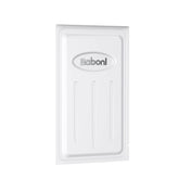 Baboni metal closing panel for X-Large Pet Door, closed for controlled access.