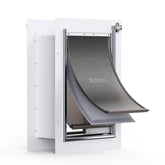 Baboni pet door wall with 3-flap frame for easy access and independence