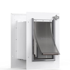 Baboni pet door wall frame enables durable wall installation and secure access for pets