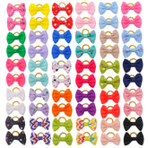 Babymatch puppy bows small dogs collection shows colorful styling options for daily grooming