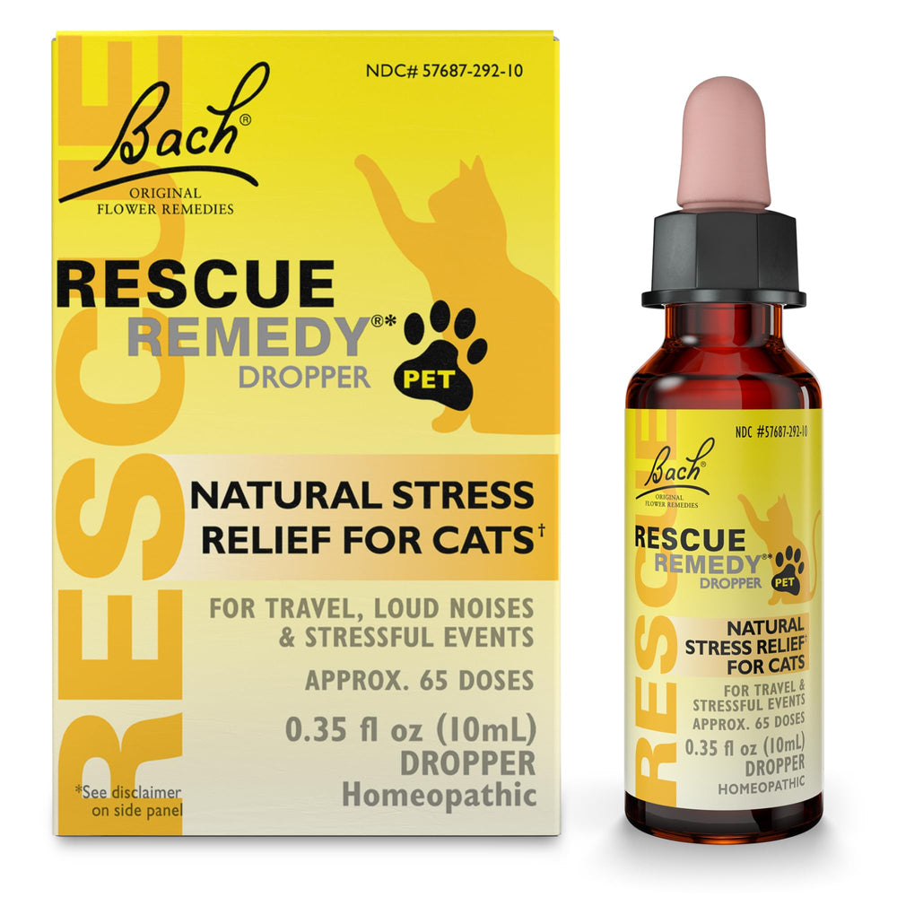 Rescue Remedy para gatos en botella 10 ml, calma suave