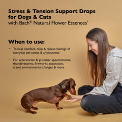 Rescue Remedy Pet Dropper drops ready for stress support in pets