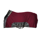 Back on Track Royal Mesh Sheet con vista frontal en caballo, comodidad y frescura.