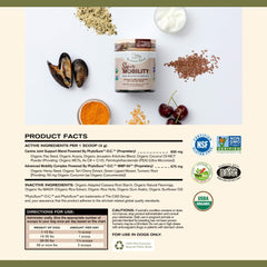 Green-lipped mussel ingredient image from Badlands Ranch signals omega-3 rich joint nourishment.