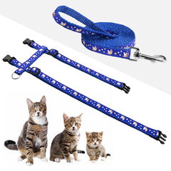 Baeuppit cat leash 59-inch provides secure control during outdoor adventures