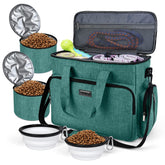 BAGLHER Dog Travel Bag under-seat layout keeps pet gear within reach on flights