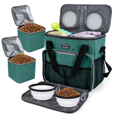 BAGLHER Pet Travel Set durable material close-up for rugged travel