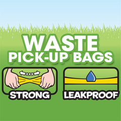 Bags On Board leak-proof material ensures mess containment for messy park moments.