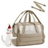 BAGSMART Cat Carrier cabin-approved design for airline travel