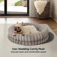 BALANCE donut bed egg crate bottom supports stable shape