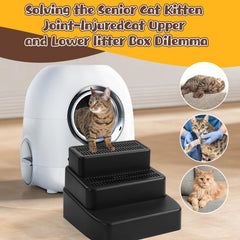 BALAPET litter ramp filter function reduces paw litter and mess