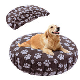 BALAPET round paw-print bed cover protects mattress and eases cleaning