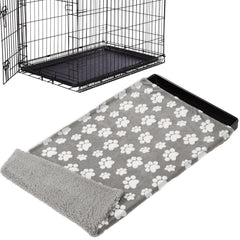 BALAPET crate pan cover close-up reveals soft plush velvet for cozy, quiet crate sessions.
