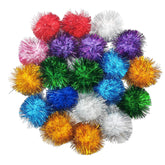 BallHull 20-pcs assorted-color flash balls attract cats to play and exercise