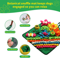 Banlangen Snuffle Mat's soft plush material provides comfortable playtime for pets.