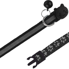 BANMODER cat collar breakaway buckle close-up illustrating quick-release safety