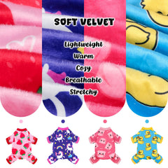 BAOBICUTE pig pattern dog pajamas print showcases playful daily wear