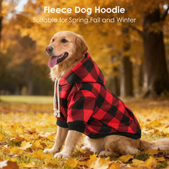 BAOBICUTE Dog Basic Hoodie leash hole enables easy daily walks
