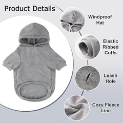 Baobicute hoodie side pocket detail showcases practical storage for treats.