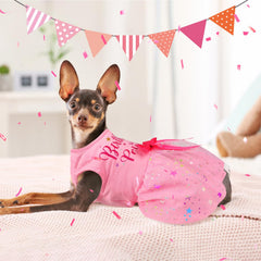 Baobicute birthday dress uses breathable fabric for all-day comfort.