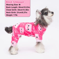 BAOBICUTE unicorn-pattern dog pajamas add playful style for daily wear and photos.