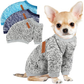 Sudadera Baobicute para perro pequeño, frente cálido para paseos invernales.