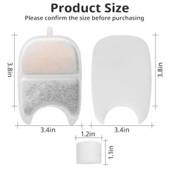Baofum activated carbon filter closeup demonstrates odor control for fresher water.