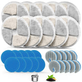 Baofum round-fountain-filter-2l-capacity ensures clean water for pets.