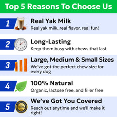 BARK&SPARK yak-milk ingredients reveal real yak milk for natural hypoallergenic chews