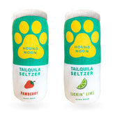 Juguete Bark Bros Hound Noon, pack de dos con chirriador para perros, ideal para juego.