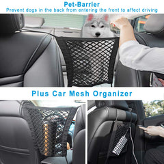 Bark Lover universal-fit backseat cover fits most cars, trucks, SUVs.