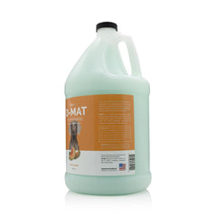 Bark2Basics D-Mat conditioner gallon jug illustrates dilution flexibility for long-term use