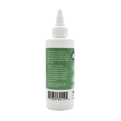 Bark2Basics ear cleaner highlights witch hazel-based formula for soothing ear skin.