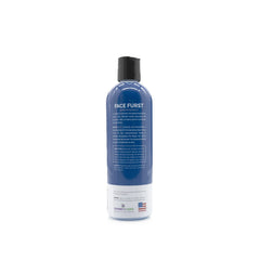 Bark2Basics Face Furst Scrub applied to a dog's facial area for gentle exfoliation