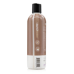 Bark2Basics oatmeal dog shampoo ingredients label closeup highlighting natural oats.