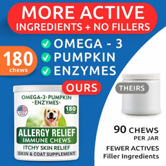 BARK&SPARK omega-3 fish oil blend for glossy coat.
