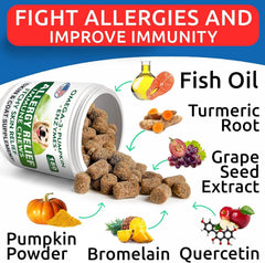 BARK&SPARK chews support healthy skin and coat.