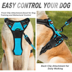 BARKBAY anti-chafe padding closeup for comfortable fit during walks.